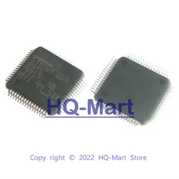 1 ШТ STM32F103RBT6 FQFP-64 MCU 32-разрядный ARM Cortex M3 RISC 128KB Flash 2,5 В/3,3 В 64-Контактный LQFP, микросхема Chp