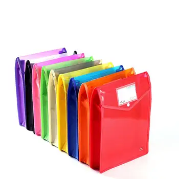 1 шт. чехол для документов формата А5 с застежкой-молнией, многоцветная водонепроницаемая папка для файлов большой емкости для школьного офиса Оптом