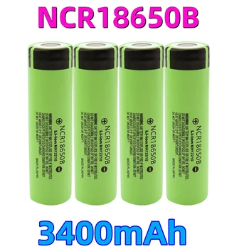 18650 100% литиевая аккумуляторная батарея 34B, используемая для USB-зарядных устройств для фонариков и т.д., оригинальный новый NCR18650B 3,7 В 3400 мАч