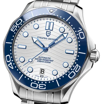 2023 Новый дизайн PAGANI 1685 Мужские часы Механические наручные часы для мужчин Автоматические часы для мужчин Япония NH35A 20Bar Стальные часы для дайвинга
