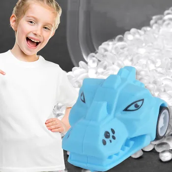 3шт креативных игрушечных мини-динозавров, милые игрушки-модели автомобилей с динозаврами, Инерционный внедорожник, скутер для детского подарка
