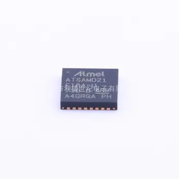 5ШТ Микросхема микроконтроллера ATSAMD21E18A-MU 32-VQFN 32-разрядная Одноядерная Флэш-память 48 МГц 256 КБ