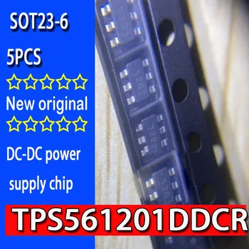 5шт новый оригинальный TPS561201DDCR SOT23-6 переключающий регулятор 1201 на Входе 4,5-17В, 1-А Синхронный Понижающий регулятор напряжения