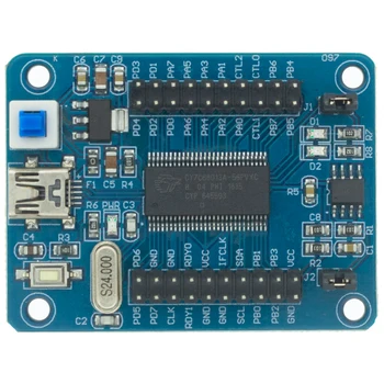 CY7C68013A EZ-USB FX2LP Develope Board Модуль USB Core Board USB Логический Анализатор С Последовательным Интерфейсом I2C SPI Низкая Мощность