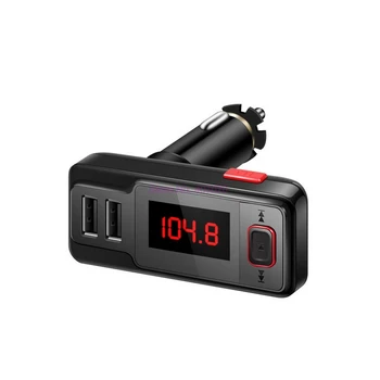 DHL или FedEx 20шт BT719S Двойной USB Порт 2.1A Автомобильный MP3-плеер Беспроводной FM-передатчик Модулятор SD LCD Пульт Дистанционного Управления