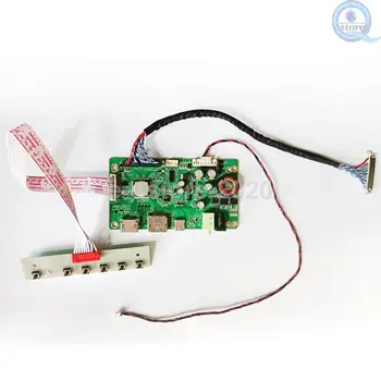 e-qstore: DP + HDMI + Type-C ЖК-Драйвер Контроллера Преобразователя Платы Монитора Diy Kit для 21,5 