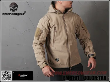 Emerson New BREATHTEX Tactical Military Stealth Reloaded Soft Shell Куртка С Капюшоном EmersonGear, Мужская Уличная Куртка-Невидимка, Толстовка с капюшоном