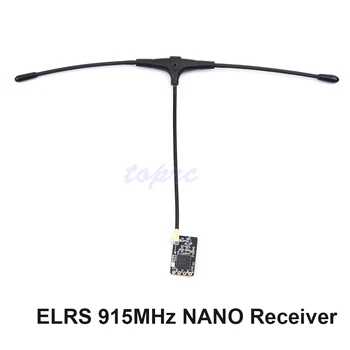 ExpressLRS ELRS Наноприемник 915 МГц с Антенной типа T Поддерживает обновление Wifi для RC FPV-систем, Перемещающих Детали Дронов