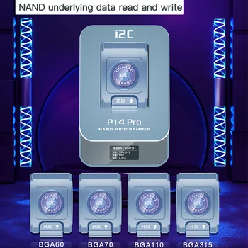 i2c P14Pro Новый модульный программатор NAND поддерживает чтение и запись базовых данных 5G- 14Promax NAND, модифицирует инструменты для отключения модуля Wifi