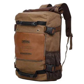KAUKKO Брендовый дорожный повседневный рюкзак большой емкости, мужская сумка для багажа, компьютерные рюкзаки, мужские функциональные универсальные сумки