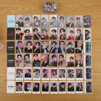 Kpop Idol 54 шт./компл. Lomo Card Stray Kids Альбом Звуковых Открыток Новая Коллекция Подарков Для поклонников Фотопечати