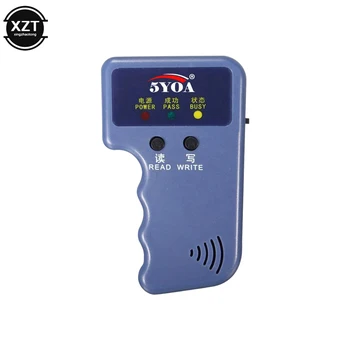 Lector de tarjetas duplicador RFID, 125KHz, EM4100, copiadora, grabador de vídeo, programador T5577, ID regrabable, Keyfobs, tar