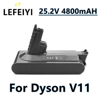 LEFEIYI 4800mAh Для Dyson 25.2V V11 SV15/SV16 Аккумулятор Absolute V11 Animal Литий-ионный Пылесос Аккумуляторная Батарея