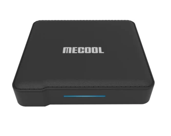 Mecool KM1 Smart TVBox Andriod 9,0 pie ATV Amlogic S905X3 4 + 64G Box TV 2,4 G и 5G 2T2R WiFi Bt 4,2 телеприставка