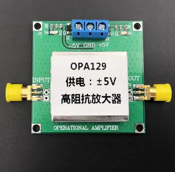 OPA129 Модуль Высокоимпедансного усилителя Преобразование электродного сигнала Преобразование ввода-вывода Усиление Слабого сигнала
