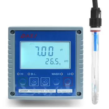 PC9901 + DX250 Онлайн-измеритель Ph воды Цифровой онлайн-анализатор Ph для управления насосом-дозатором