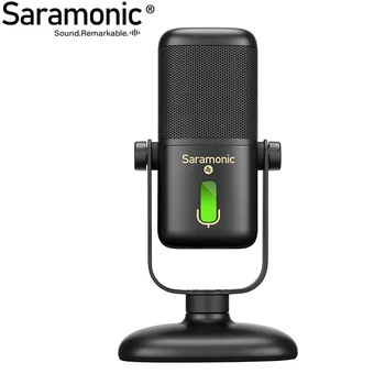 Saramonic SR-MV2000W, двухканальный проводной/беспроводной USB, многоцветный микрофон Моно/стерео для подкастов, конференций, онлайн-образования