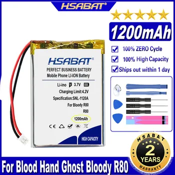 Аккумулятор HSABAT R80 1200 мАч для беспроводной мыши A4-Tech Blood Hand Ghost Bloody R80