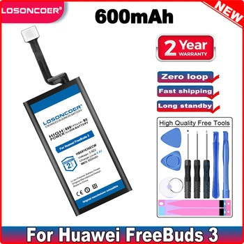 Аккумулятор LOSONCOER 600mAh HB681636ECW для Huawei FreeBuds 3 батареи для беспроводной гарнитуры
