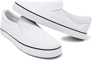Весенне-осенний модный тренд 2022 года, универсальные белые туфли, парусиновая обувь на плоской подошве, мужская и женская обувь для влюбленных, белые туфли без каблука
