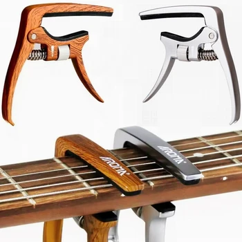 Гитарный капо AROMA AC-30 для акустической гитары и электрогитары, Регулируемое давление, Гитарные аксессуары
