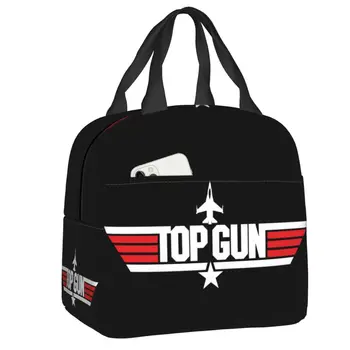 Горячая распродажа, Термоизолированная сумка для ланча Maverick Film Top Gun, Женская Сменная коробка для ланча, сумки для школьной работы, Сумки для пикника