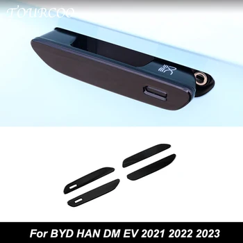 Для BYD HAN DM EV 2021 2022 2023 Аксессуары для наклеек на дверную ручку автомобиля