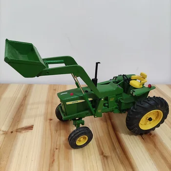 Инженерный автомобиль для моделирования из сплава литья под давлением в масштабе 1: 16, сельскохозяйственный трактор, вилочный погрузчик, модель игрушечного автомобиля для мальчиков, коллекция подарков для хобби для взрослых