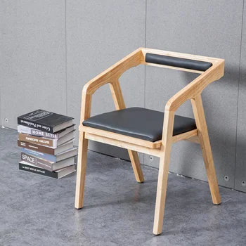Креативное кресло для отдыха, деревянный стул, Скандинавский дизайн для макияжа, стулья для столовой, Продвинутый производитель кухонной мебели Mueblesa для взрослых