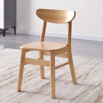 Кухонный современный обеденный стул с деревянным акцентом Relax, Элегантный обеденный стул портативного дизайна, мебель для дома Sillas Para Comedor
