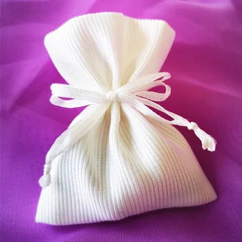 Маленькие белые подарочные пакеты 7x9 см для свадьбы, Дня рождения, вечеринки, Мешочек для конфет, пакеты для упаковки косметических украшений