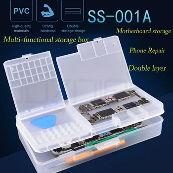 Многофункциональный ящик для хранения запчастей для ремонта мобильных телефонов, инструментов для вскрытия смартфонов, коллектор SUNSHINE SS-001A