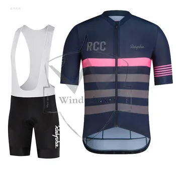 Мужской новый летний комплект для велоспорта 2022 года, джерси с коротким рукавом, спортивная велосипедная одежда на открытом воздухе, нагрудник, шорты, костюм MTB, велосипедная одежда RCC RAPHAFUL