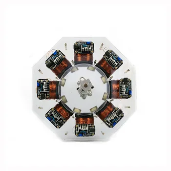 Набор для производства электронных компонентов своими руками низковольтный дисковый двигатель малой мощности, обучающая игрушка для энтузиастов электроники