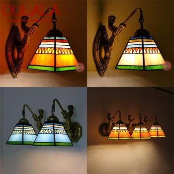Настенные светильники DEBBY в стиле ретро, бра, современная светодиодная лампа для дома, спальни, гостиной