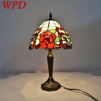 Настольные Лампы WPD Dimmer LED Colorful Desk Light Creative Contemporary для Украшения Домашней спальни