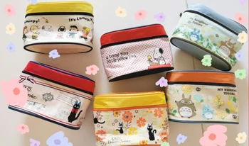 Новая оригинальная сумка для ланча My Neighbor Totoro Kiki's, холщовая сумка, ящик для хранения, собачий Гибли