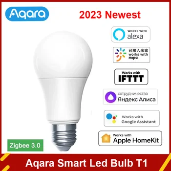 Оригинальная Умная Светодиодная Лампа Aqara T1 Zigbee 3.0 E27 2700K-6500K 220-240 В APP Remote Lamp Light Для Xiaomi Smart Home Mihome Homekit