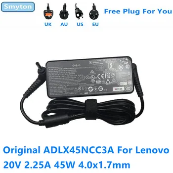 Оригинальный Адаптер Переменного Тока Зарядное Устройство Для Lenovo 20V 2.25A 45W 4.0x1.7mm ADLX45NCC3A ADLX45NLC3A ADLX45NDC3A Блок Питания Ноутбука