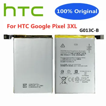 Оригинальный аккумулятор HTC емкостью 3430 мАч для смарт-мобильного телефона HTC Google Pixel 3XL 3XL Pixel XL 3 G013C-B, сменный аккумулятор Batteria