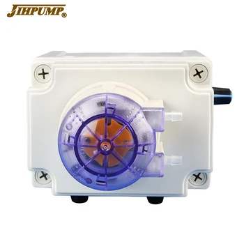 Перистальтический насос мини-типа JIHPUMP FZ-1, контроллер машины для розлива химикатов, промышленные шланговые насосы для перекачки воды и жидкости