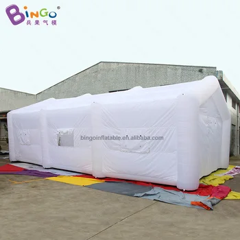 Персонализированная белая гигантская надувная палатка размером 11,4X6,4X4,3 метра / палатка для мероприятий, надувная игрушечная палатка