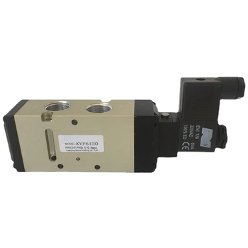 Пневматический Электромагнитный клапан KVF6120 Регулирующий клапан YSVF6120 VF6120 DC24V 2-Позиционный 5-ходовой Однонаправленный клапан G1/2