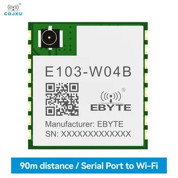 Последовательный Порт COJXU К Модулю WIFI UART Modbus IoT Gateway E103-W04B TCP UDP MQTT HTTP 20dBm 90 м на Большие Расстояния с Печатной Антенной