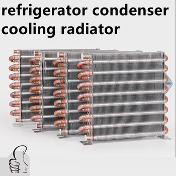 Радиатор охлаждения конденсатора холодильника, теплообменник воздушного охлаждения / Радиатор для конденсатора / Теплообменник с медной трубкой