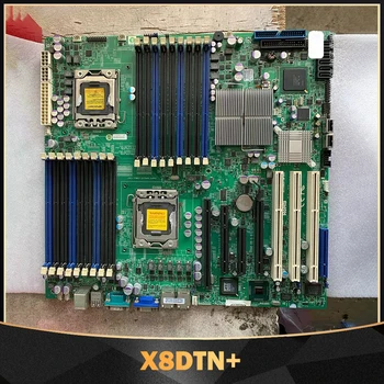 Серверная материнская плата Процессор Xeon серии 5600/5500 DDR3 для Supermicro X8DTN +