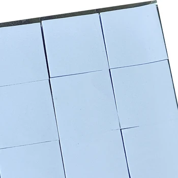 Силиконовые термопласты толщиной 1,0 мм, квадратные 15 мм x 15 мм, 260 шт., синие, серые, темно-серые на выбор