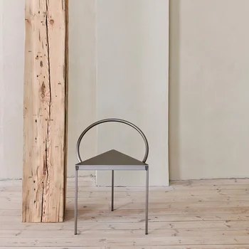 Скандинавский обеденный стул Кухонная мебель Креативный Дизайнерский стул сверхлегкие обеденные стулья с Одинарной спинкой уникальные предметы домашнего обихода sillas