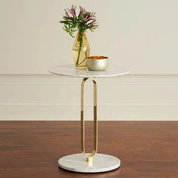 Скандинавский современный креативный дизайн, светлая роскошная гостиная, круглый мраморный журнальный столик, натуральный мрамор, оптовая продажа по индивидуальному заказу
