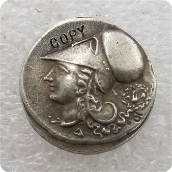 Тип: # 18 Древнегреческая Афина, летающая лошадь, копия монеты, памятные монеты-реплики монет, медали, монеты для коллекционирования